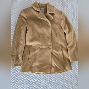 Loro Piana Fleurette Camelhair Coat